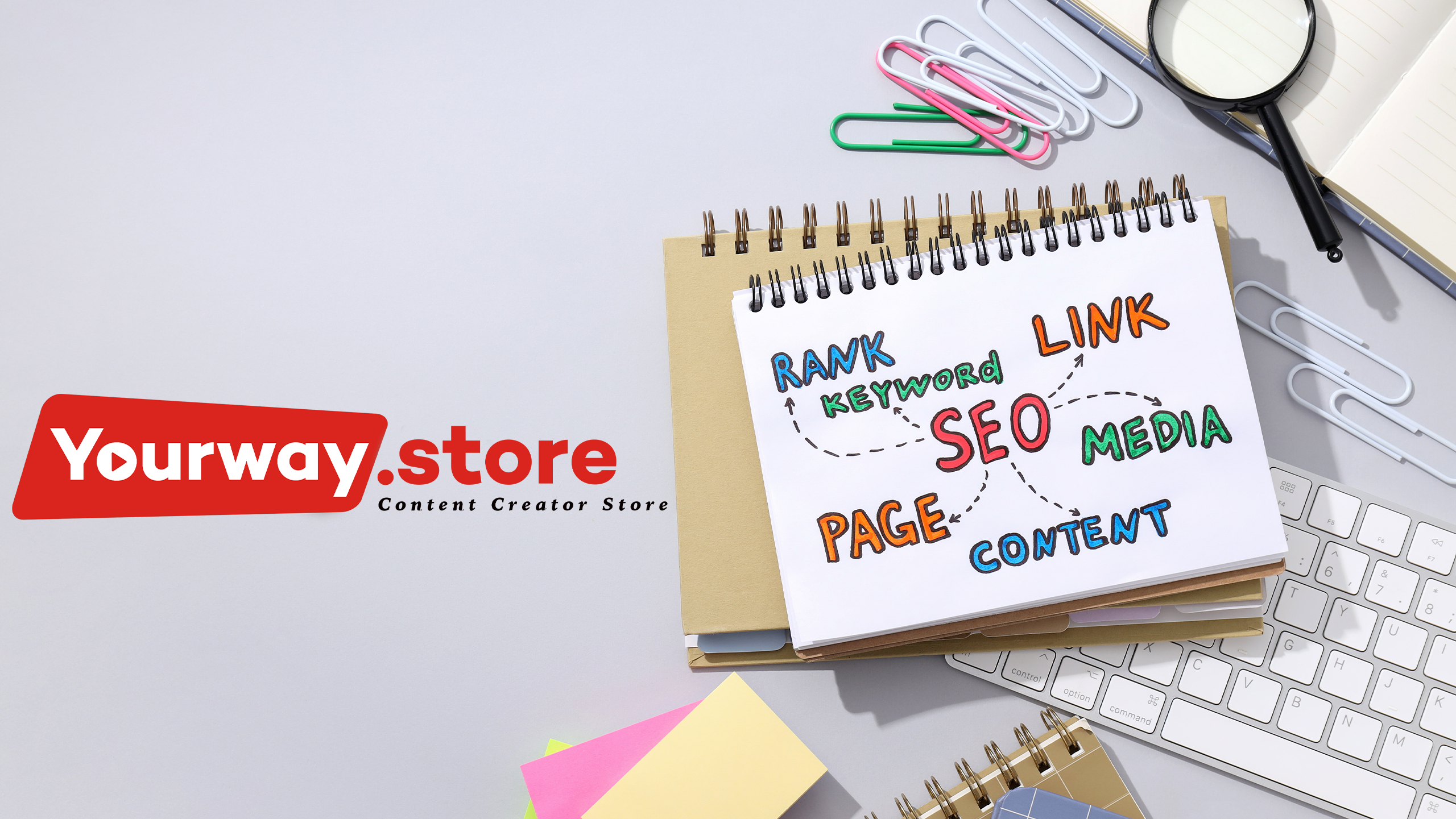 YourWay.Store – SEO Optimization for Content Creators