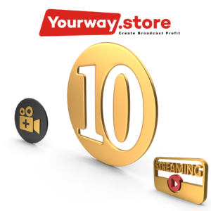 Digital Representation of 10 Tokens Package at YourWay.Store.